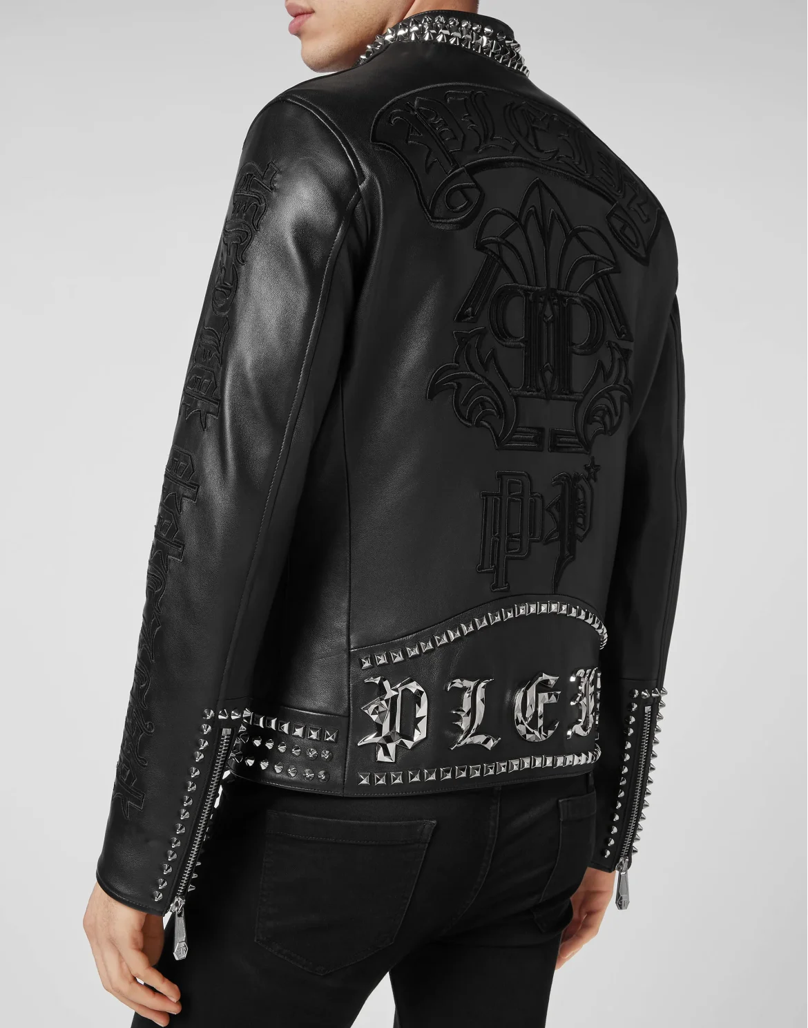 Leather Biker Gothic Banner, цвет: Черный