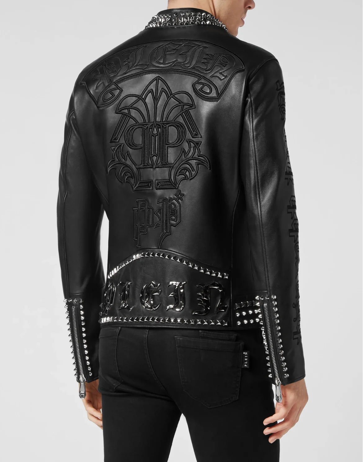 Leather Biker Gothic Banner, цвет: Черный