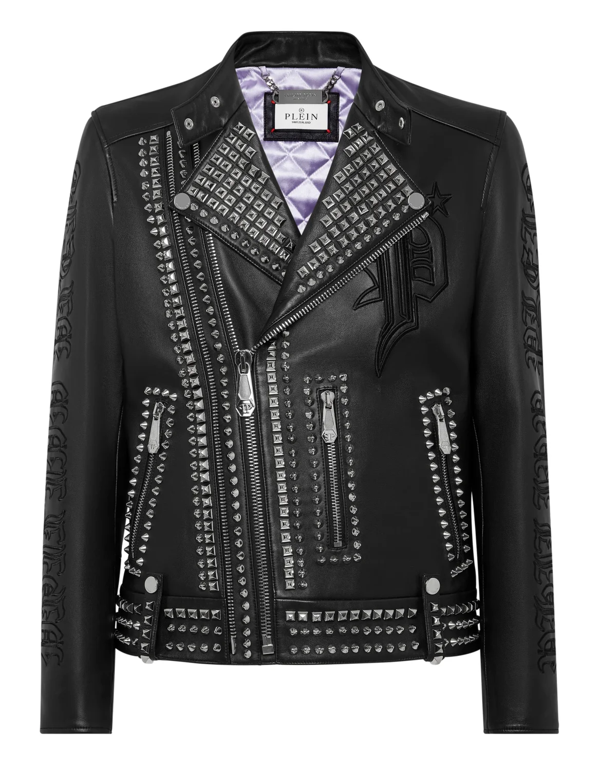 Leather Biker Gothic Banner, цвет: Черный