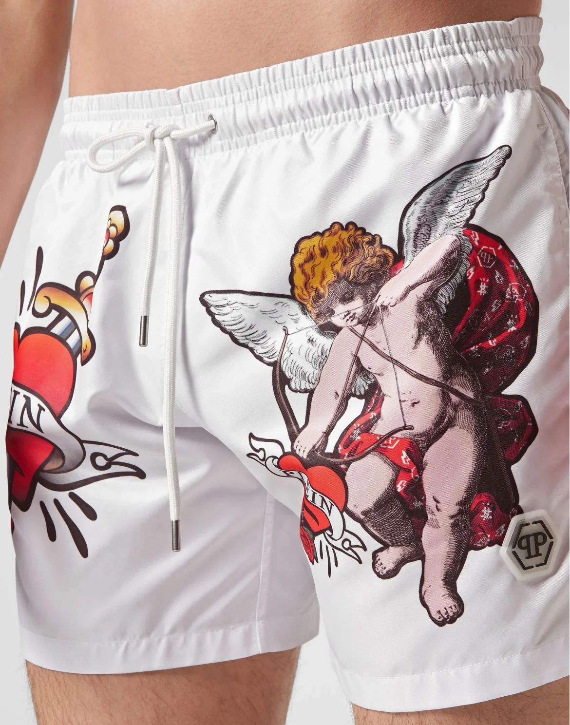 Swim Shorts Love Angel, цвет: Белый