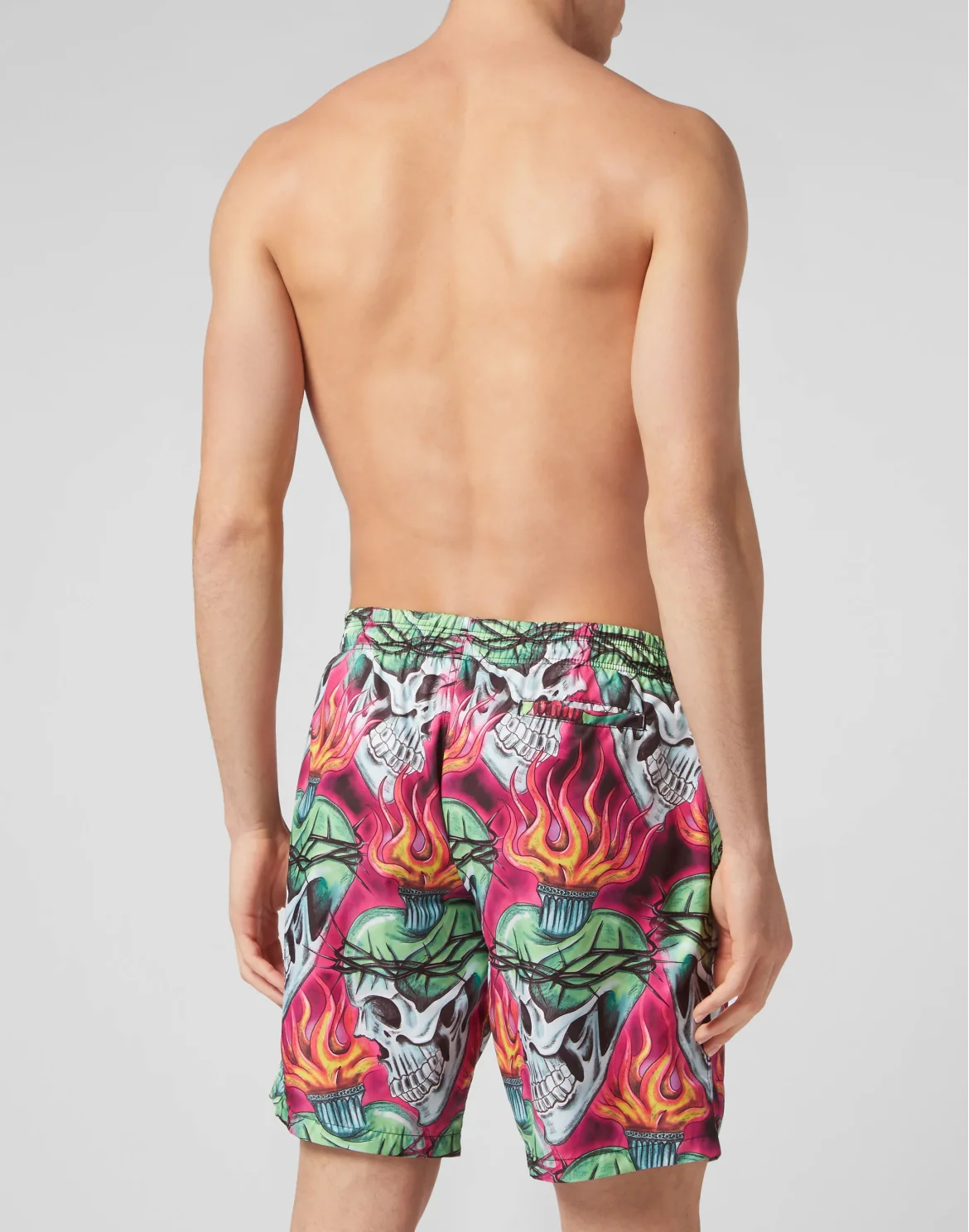 Swim Shorts Love Tattoo, цвет: Черный
