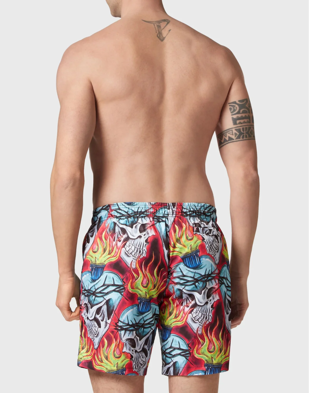 Swim Shorts Love Tattoo, цвет: Черный