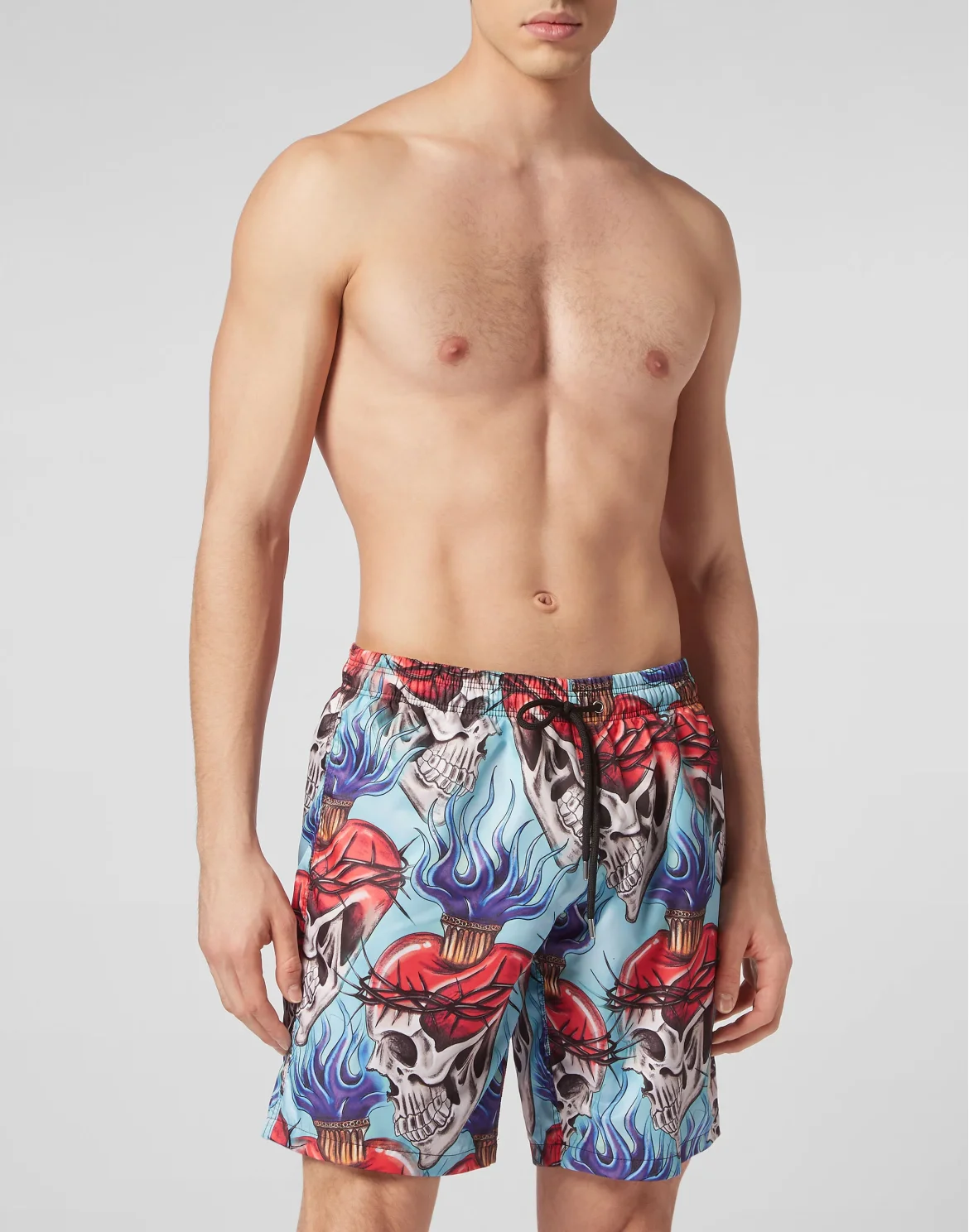 Swim Shorts Love Tattoo, цвет: Бирюзовый