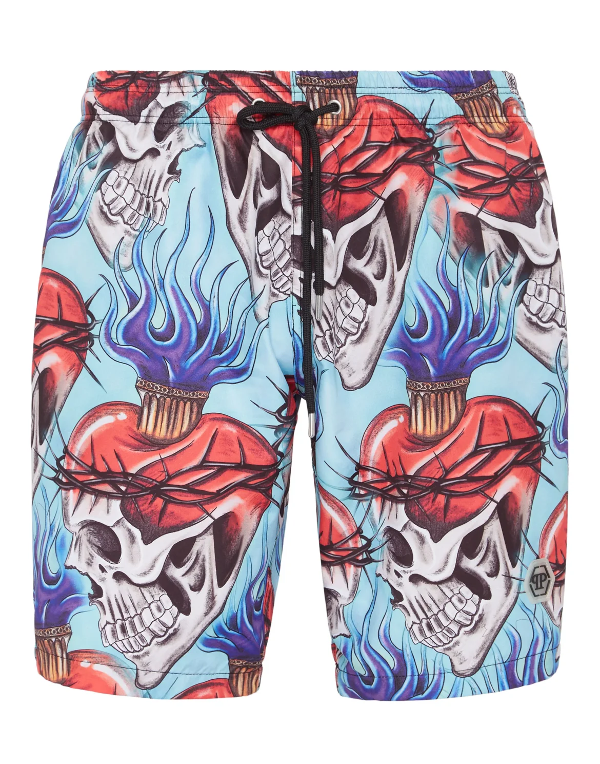 Swim Shorts Love Tattoo, цвет: Бирюзовый