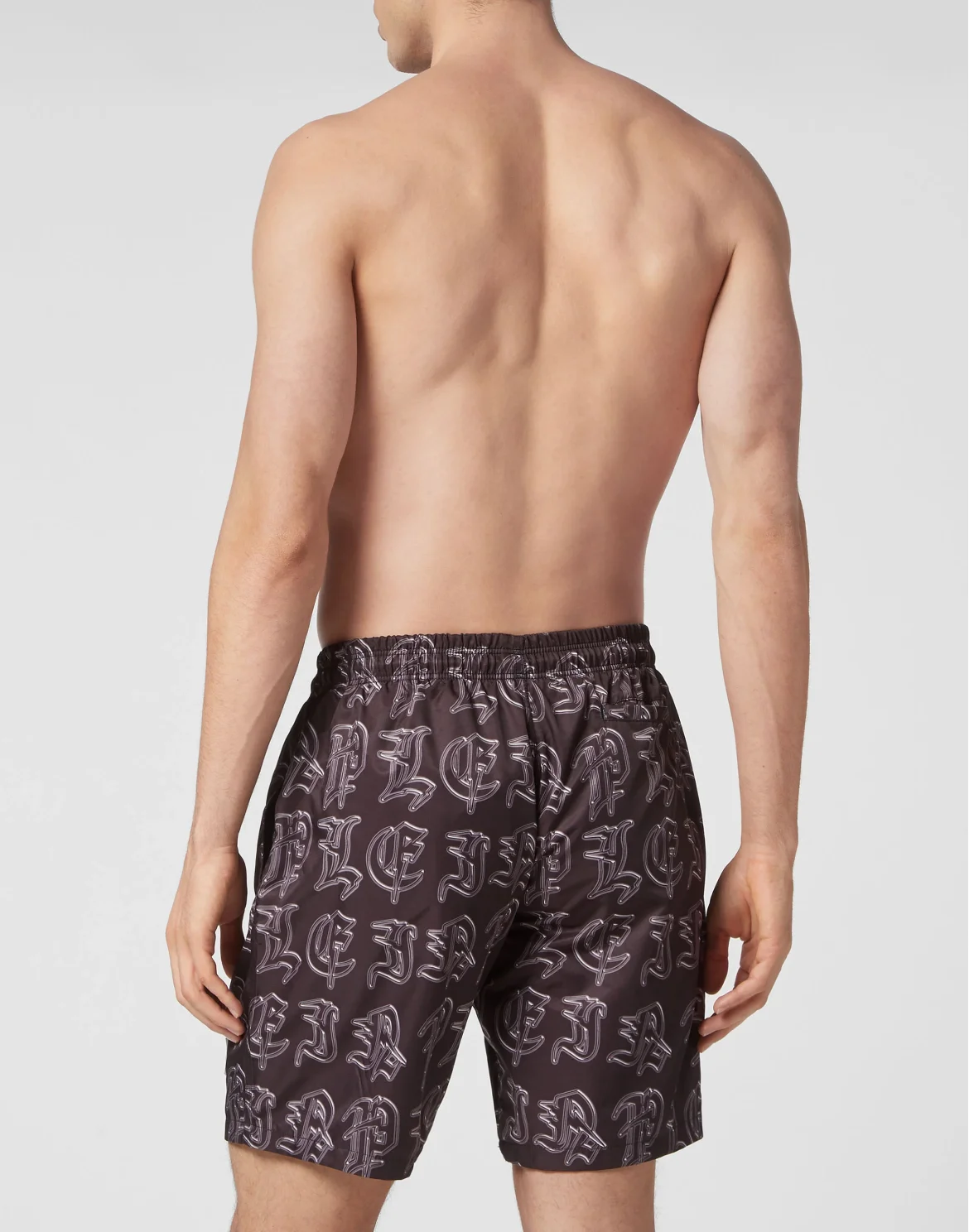 Swim Shorts Gothic Plein, цвет: Черный