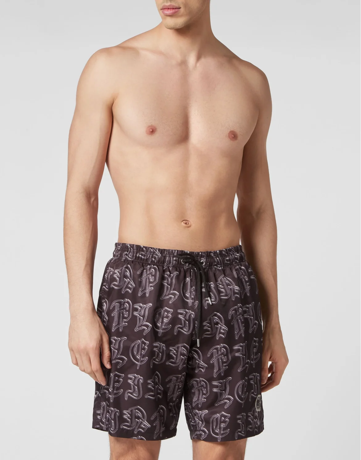 Swim Shorts Gothic Plein, цвет: Черный
