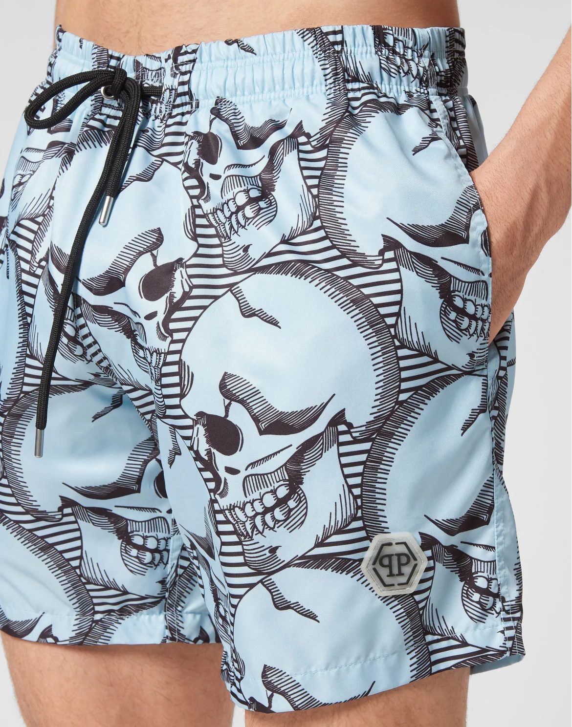 Swim Shorts Skull, цвет: Бирюзовый