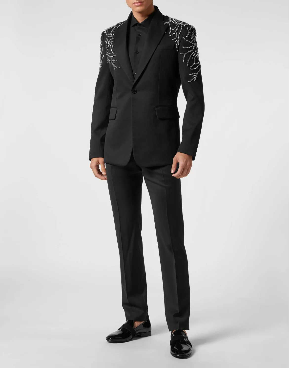 Light Wool Blazer, цвет: Черный