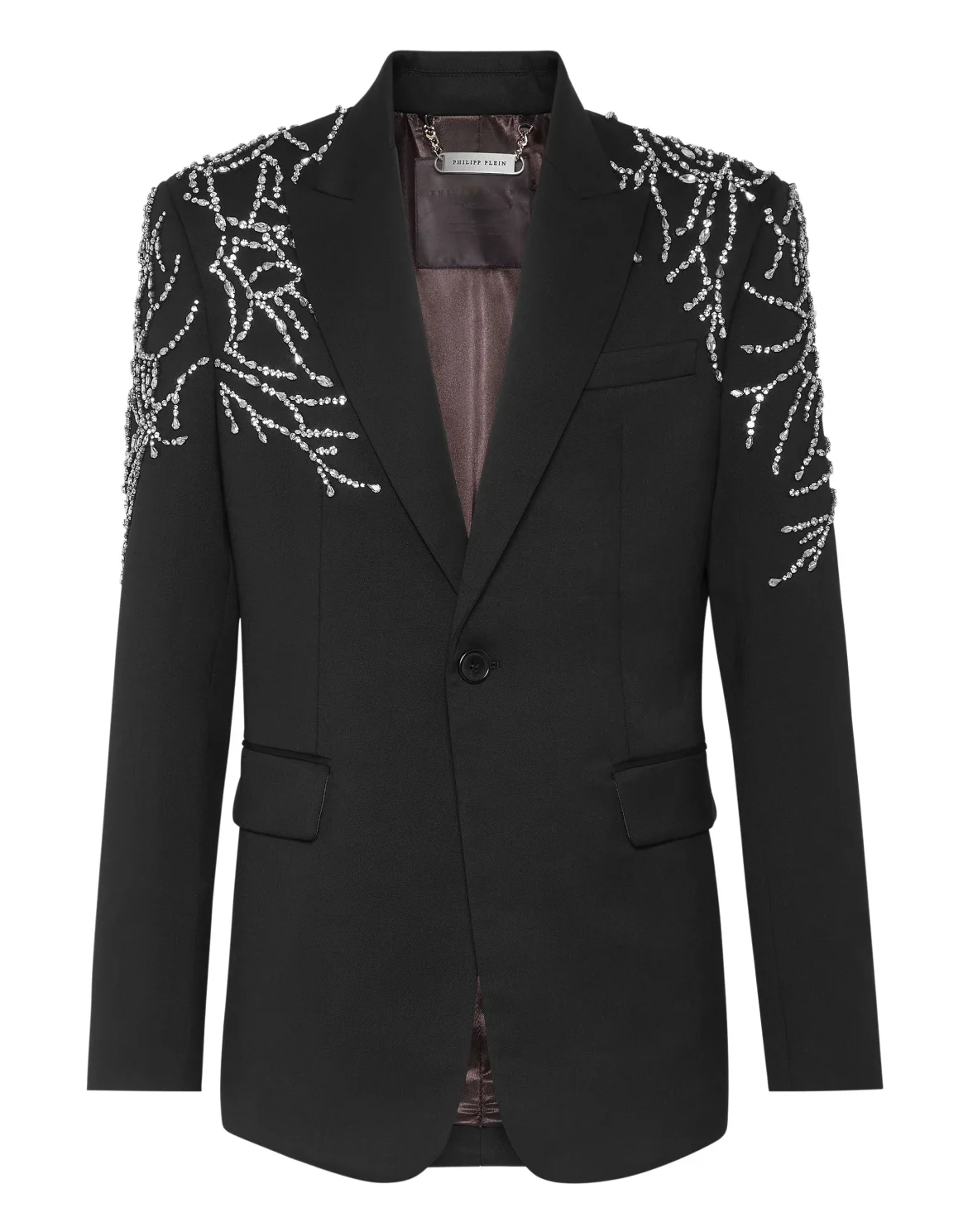 Light Wool Blazer, цвет: Черный
