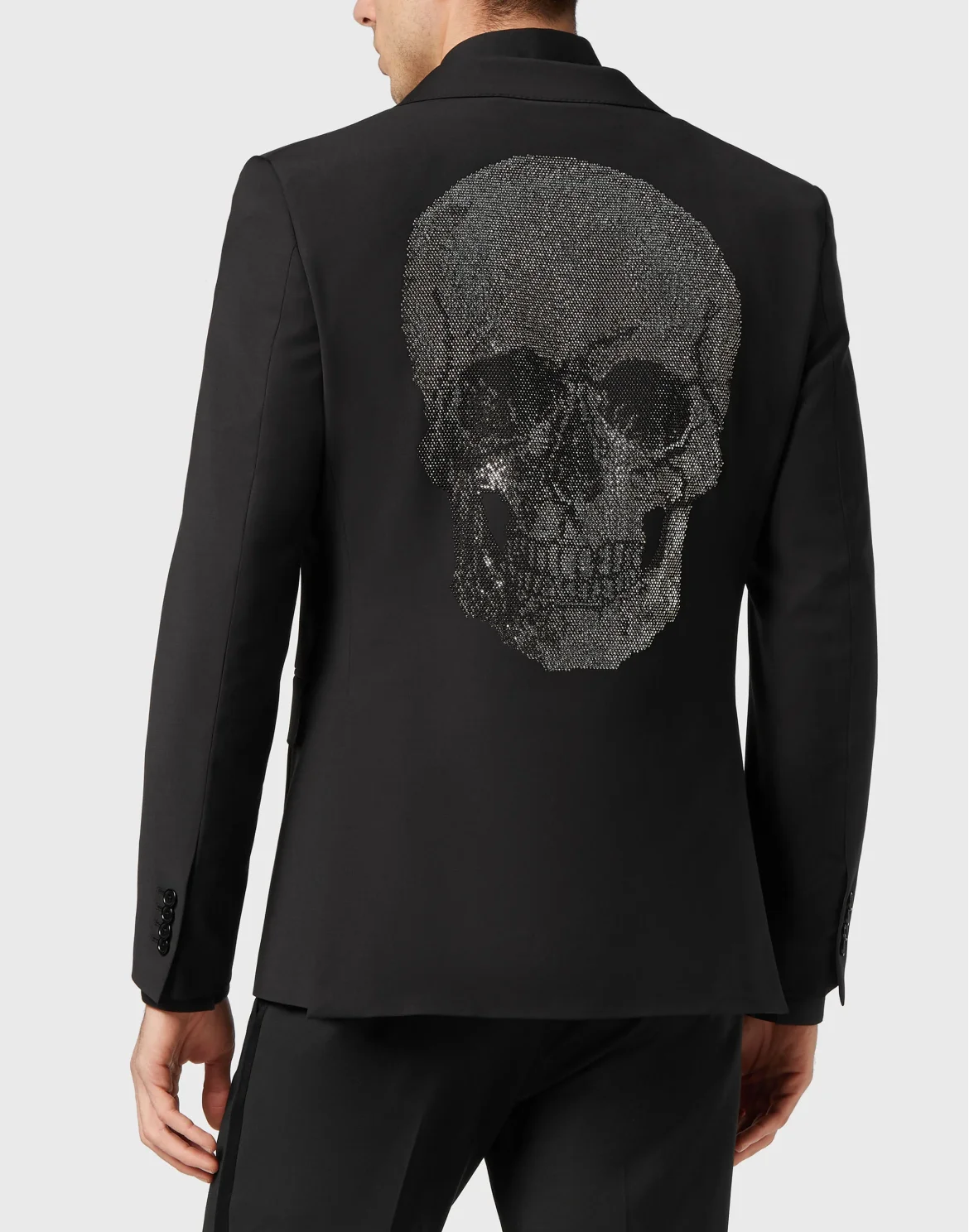 Blazer Gigolò fit Crystal Skull, цвет: Черный