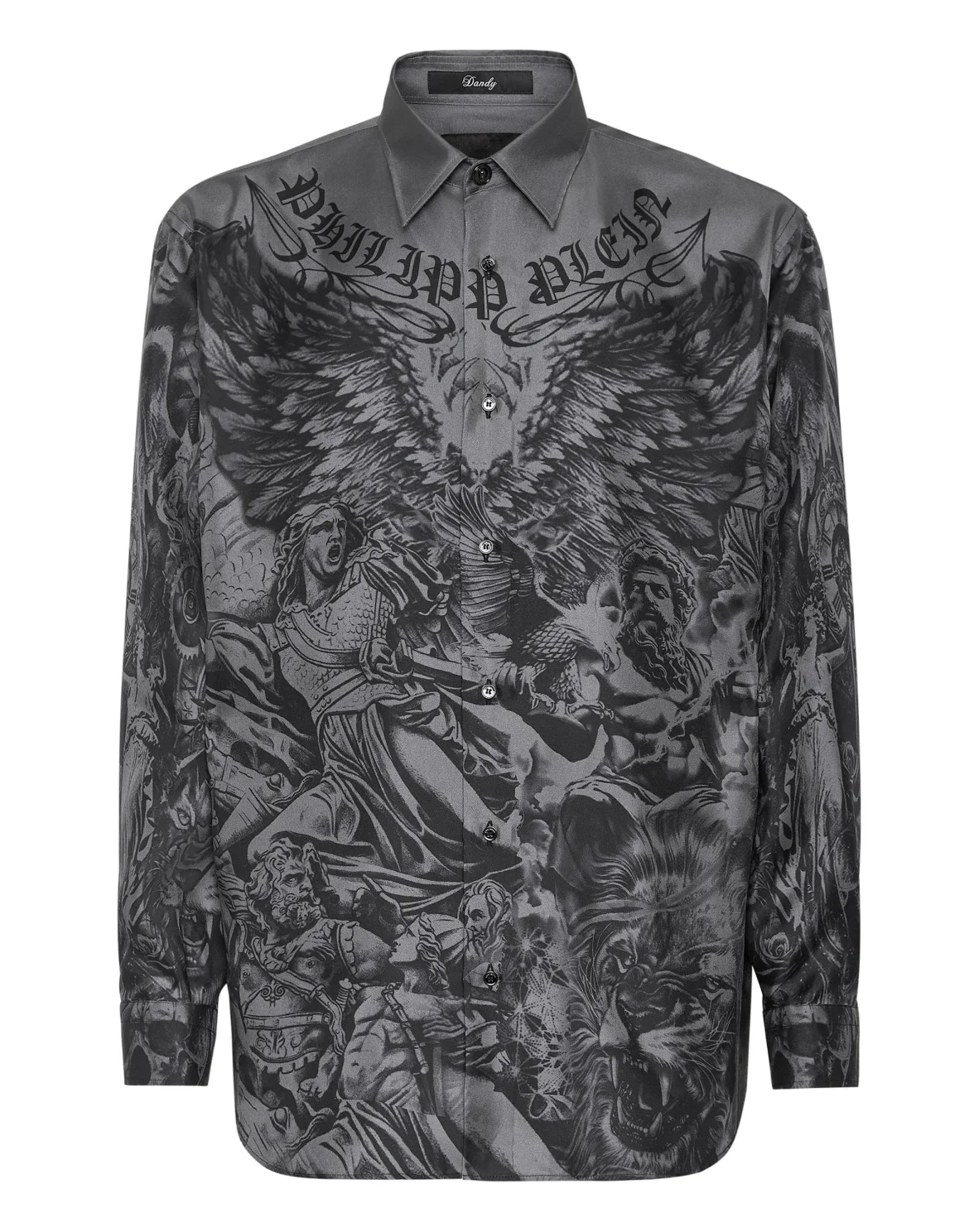 Silk Dandy Shirt Tattoo, цвет: Черный