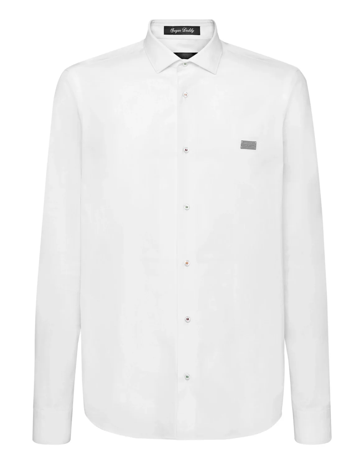 Shirt Sugar Daddy Cut LS Gothic Banner, цвет: Белый