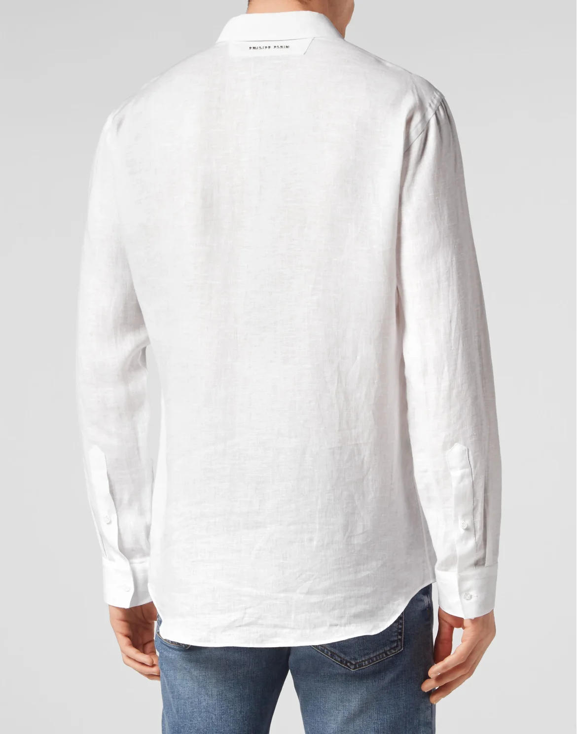 Shirt Playboy Cut LS Skull&Bones, цвет: Белый