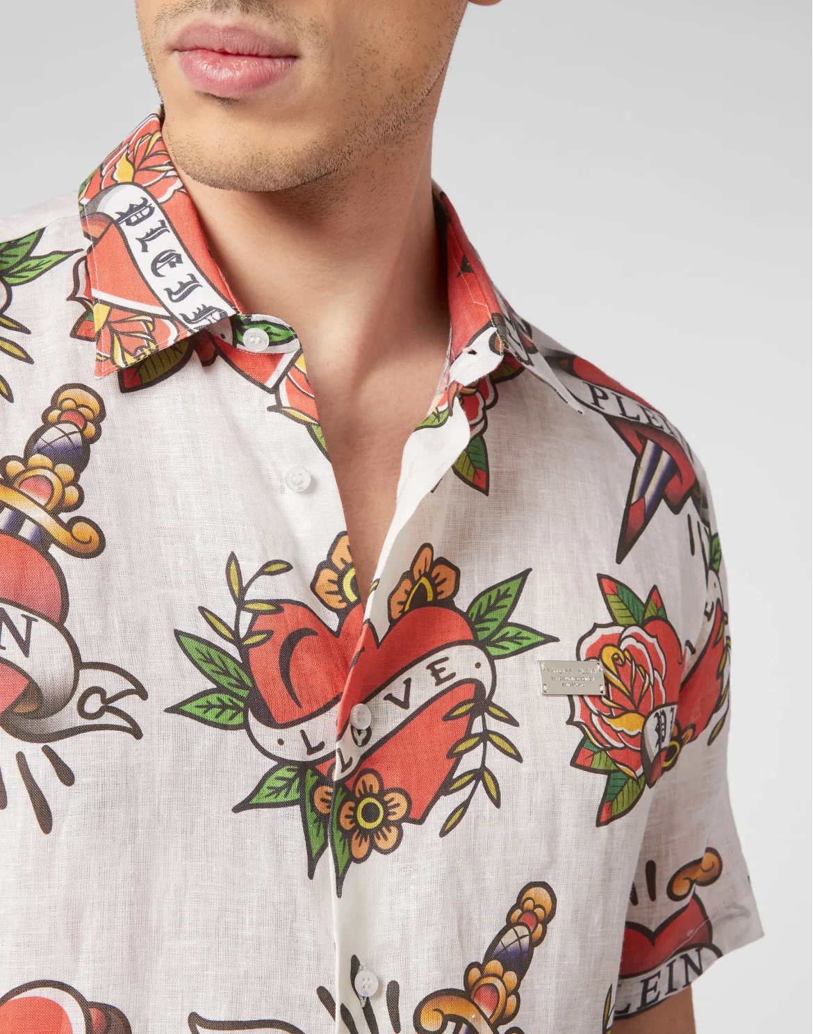 Shirt Sugar Daddy Cut SS Love, цвет: Белый
