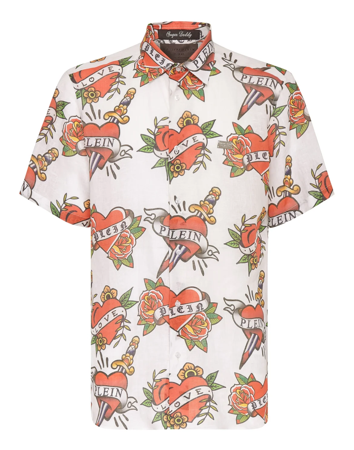 Shirt Sugar Daddy Cut SS Love, цвет: Белый