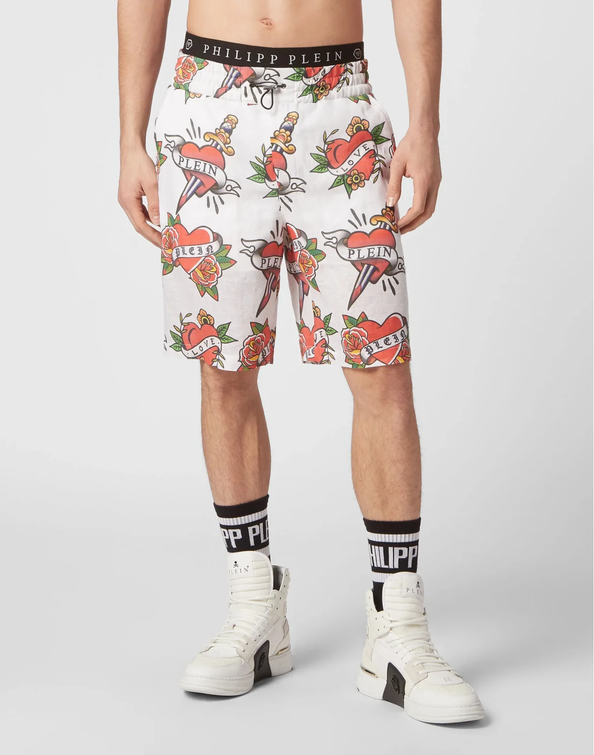 Shorts Love, цвет: Белый