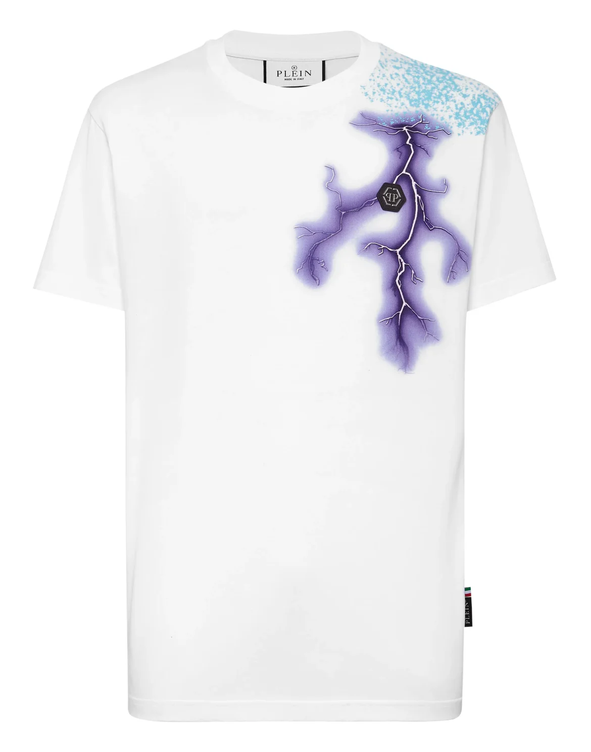 T-shirt Round Neck SS Gothic Plein, цвет: Белый