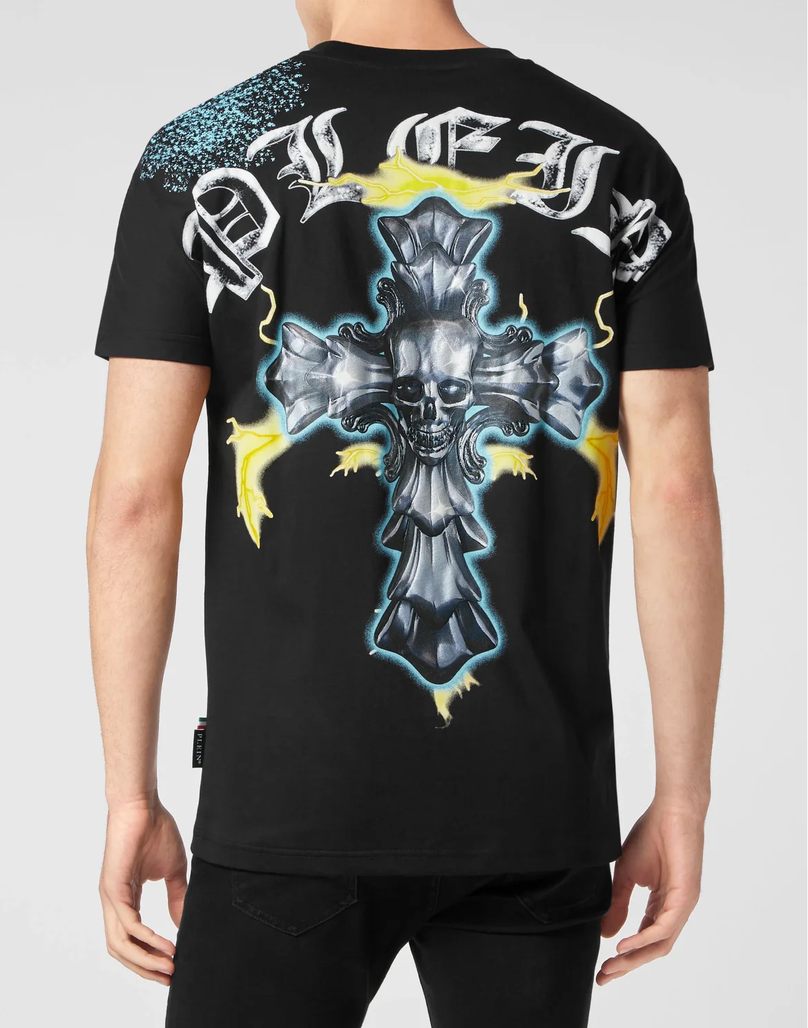 T-shirt Round Neck SS Gothic Plein, цвет: Черный