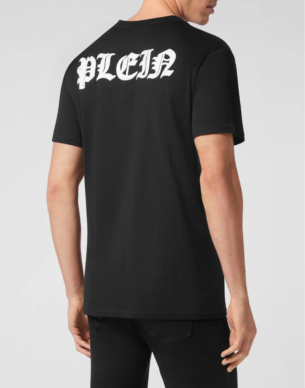 T-shirt V-Neck SS Gothic Plein, цвет: Черный