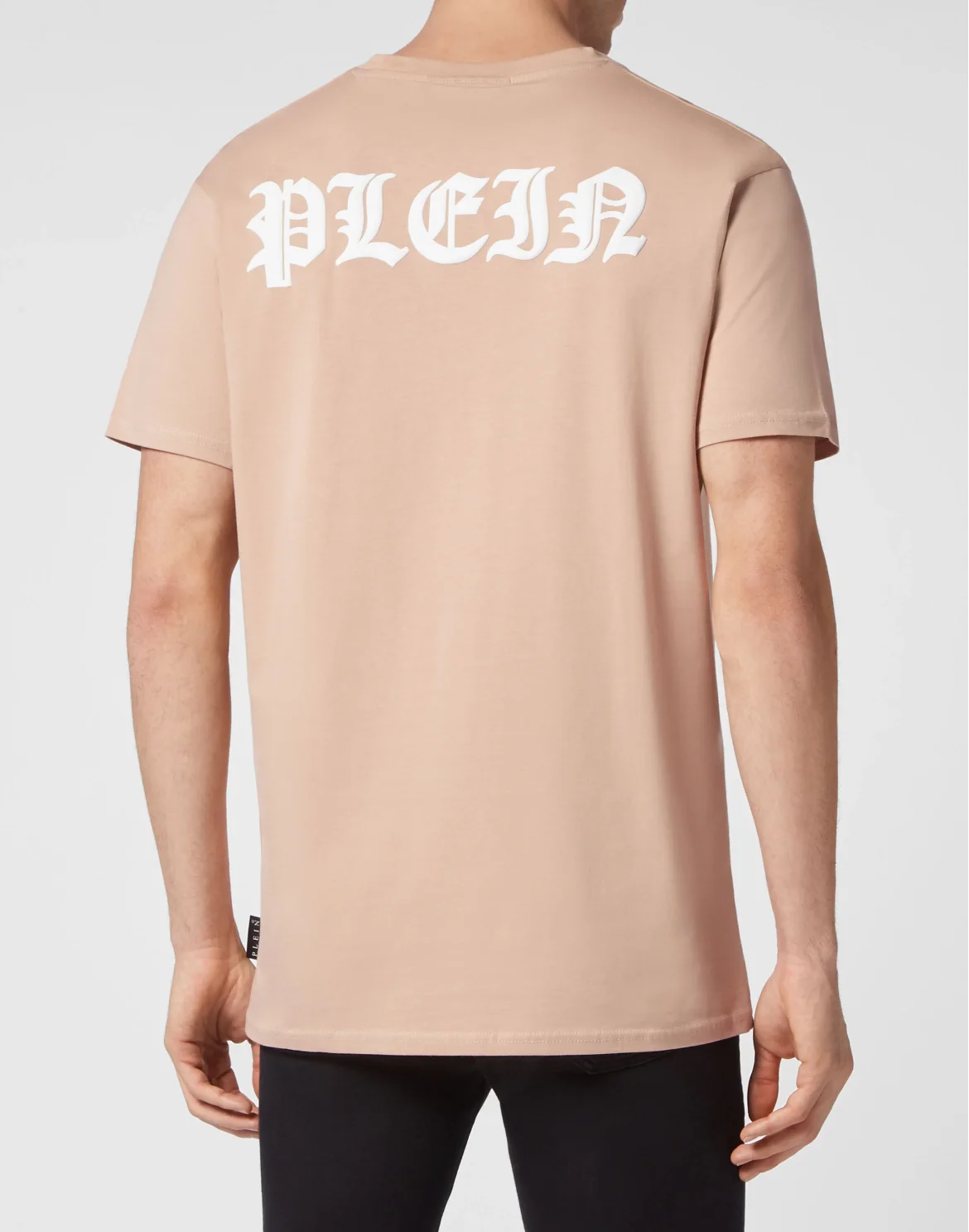 T-shirt V-Neck SS Gothic Plein, цвет: Бежевый