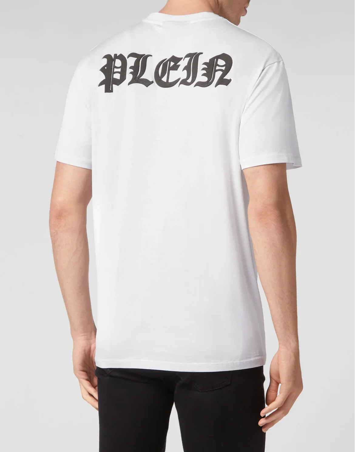 T-shirt Round Neck SS Gothic Plein, цвет: Белый