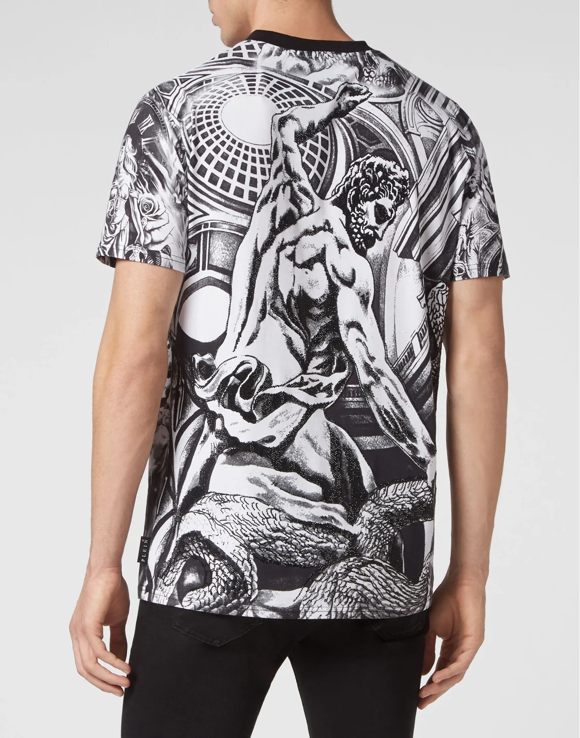 T-shirt Round Neck SS Tattoo, цвет: Белый
