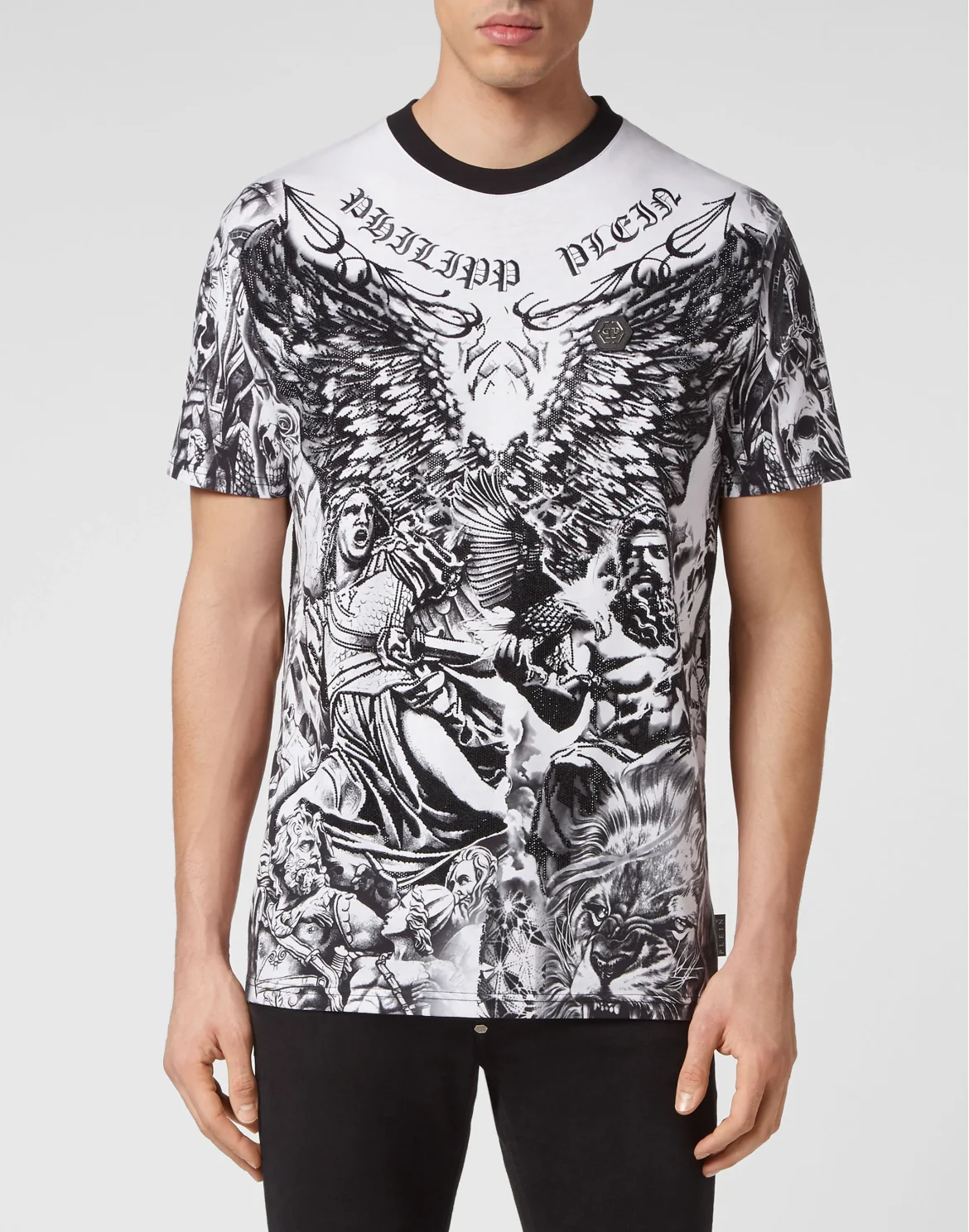 T-shirt Round Neck SS Tattoo, цвет: Белый