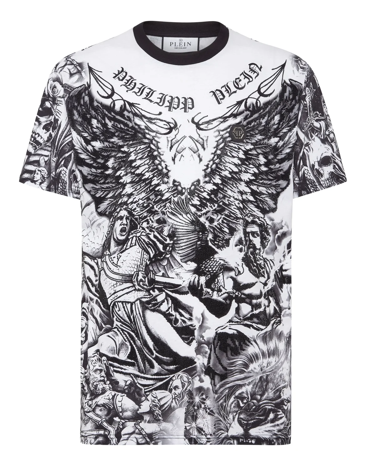 T-shirt Round Neck SS Tattoo, цвет: Белый