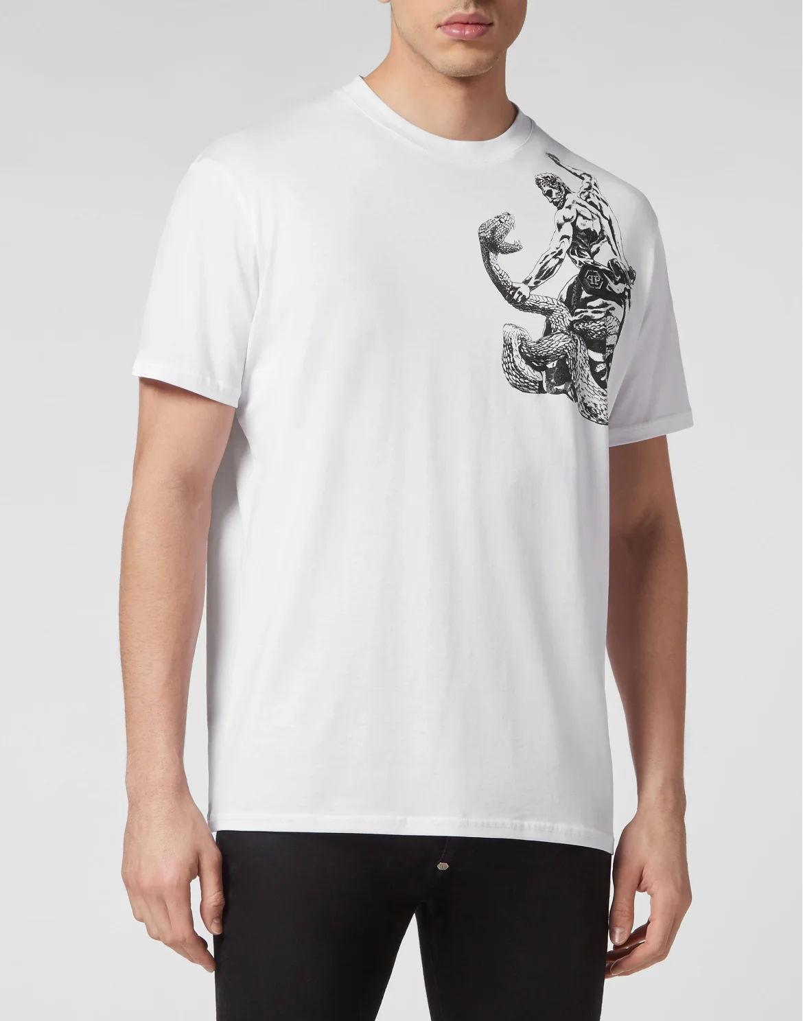 T-shirt Round Neck SS Tattoo, цвет: Белый
