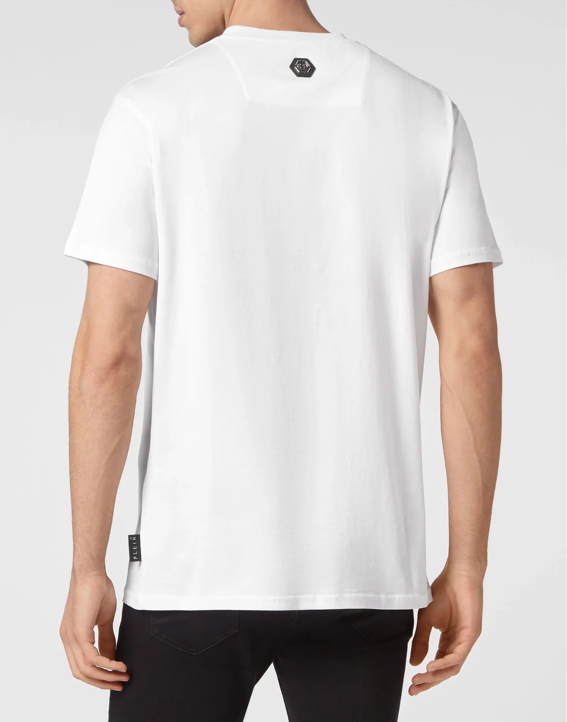 T-shirt Round Neck SS Baroque Skull, цвет: Белый