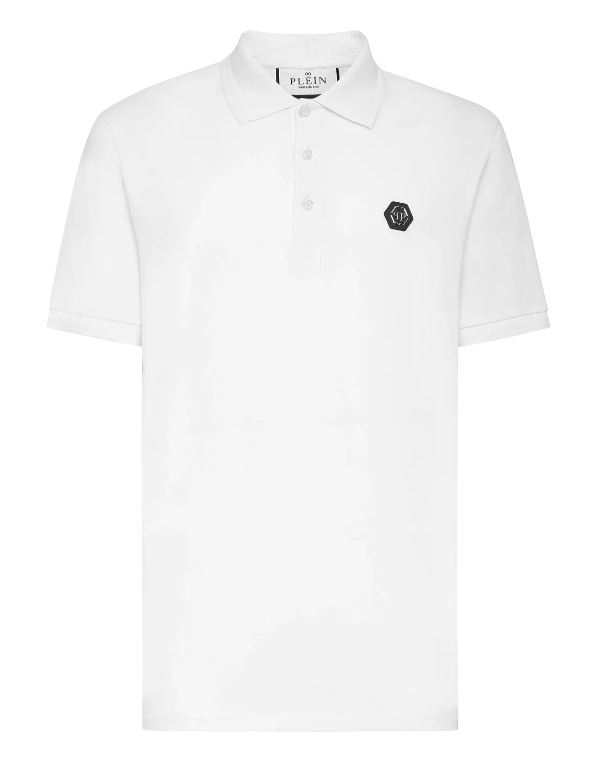 Slim Fit Polo shirt SS Baroque Skull, цвет: Белый