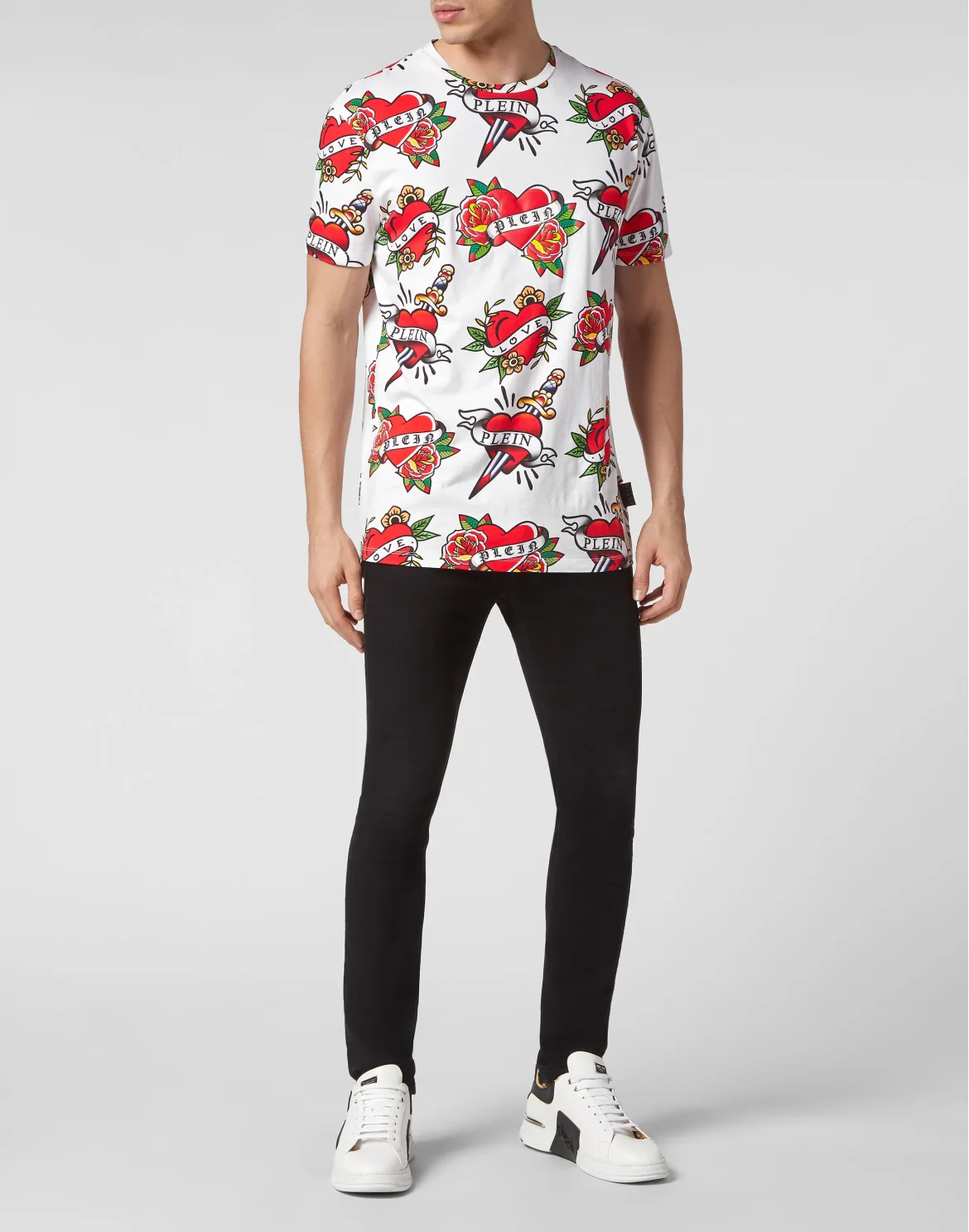T-shirt Round Neck SS Love, цвет: Белый
