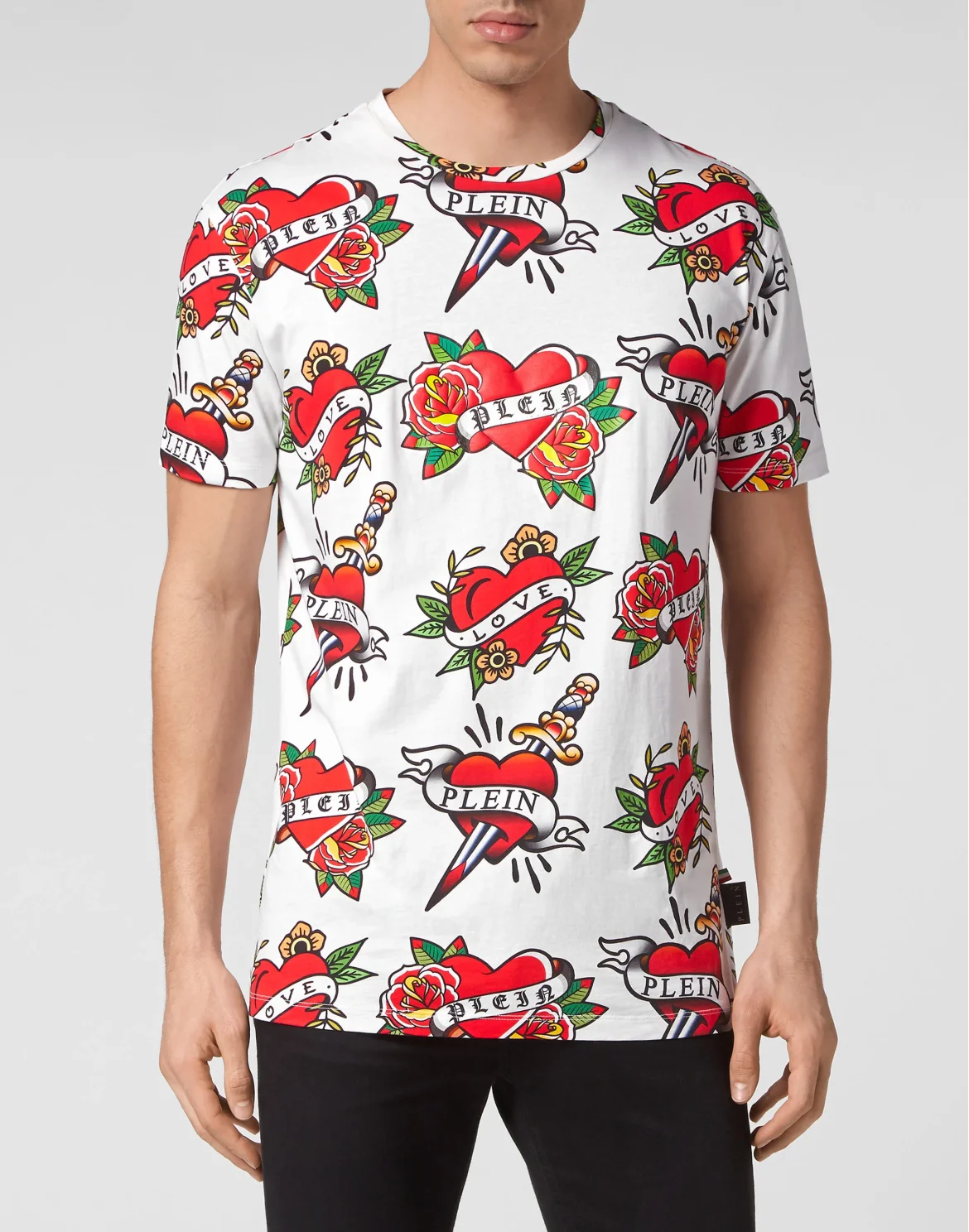 T-shirt Round Neck SS Love, цвет: Белый