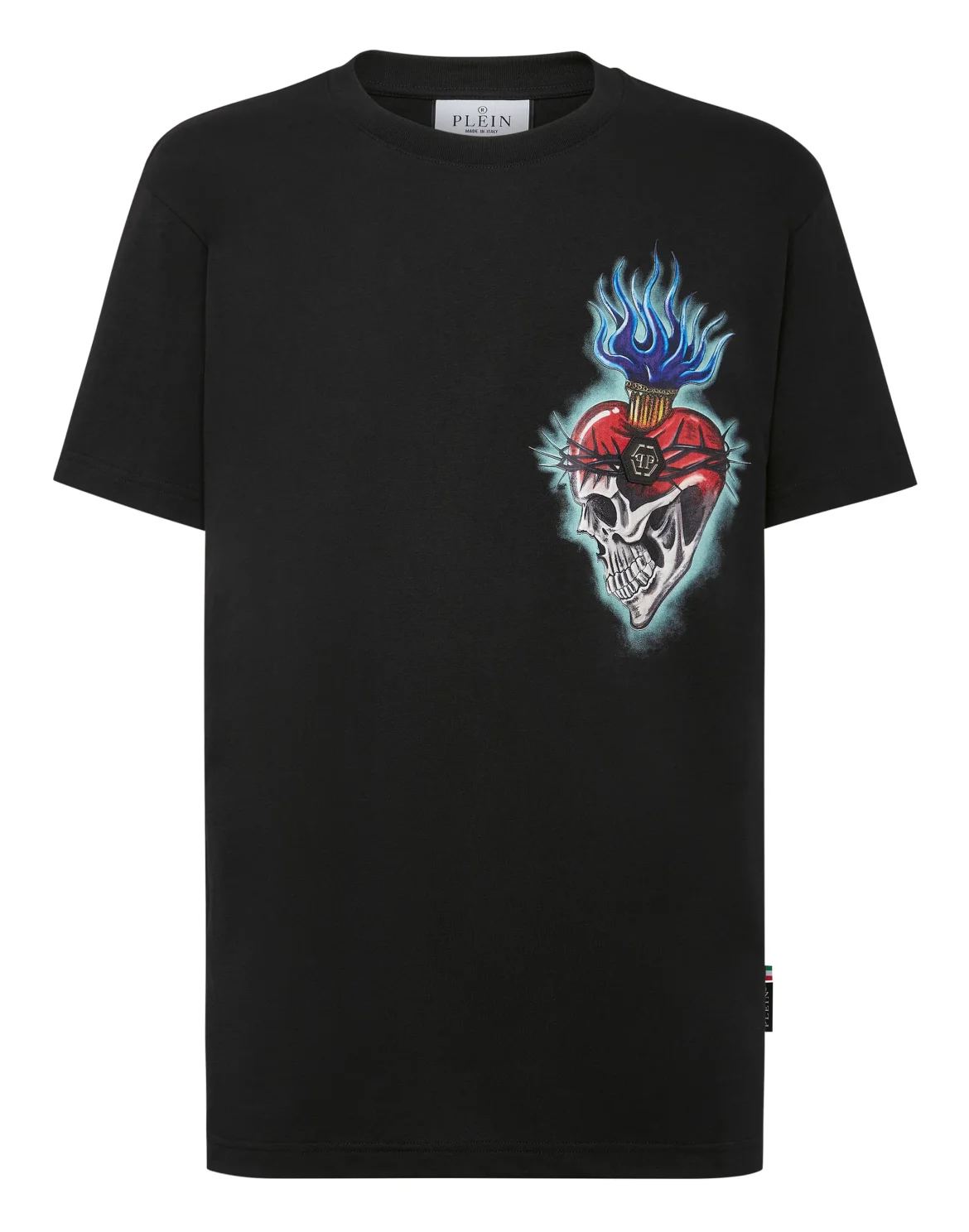 T-shirt Round Neck SS Love Tattoo, цвет: Черный