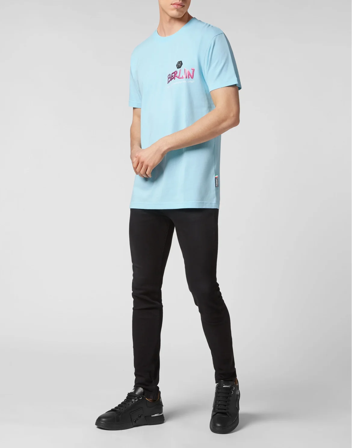 T-shirt Round Neck SS PP Glass, цвет: Голубой