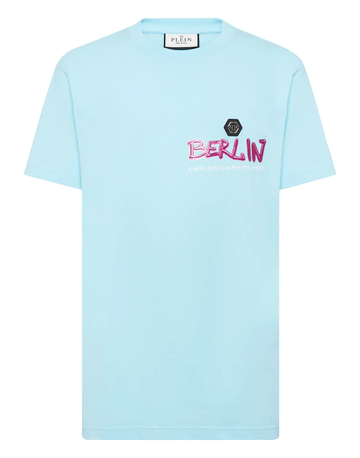 T-shirt Round Neck SS PP Glass, цвет: Голубой