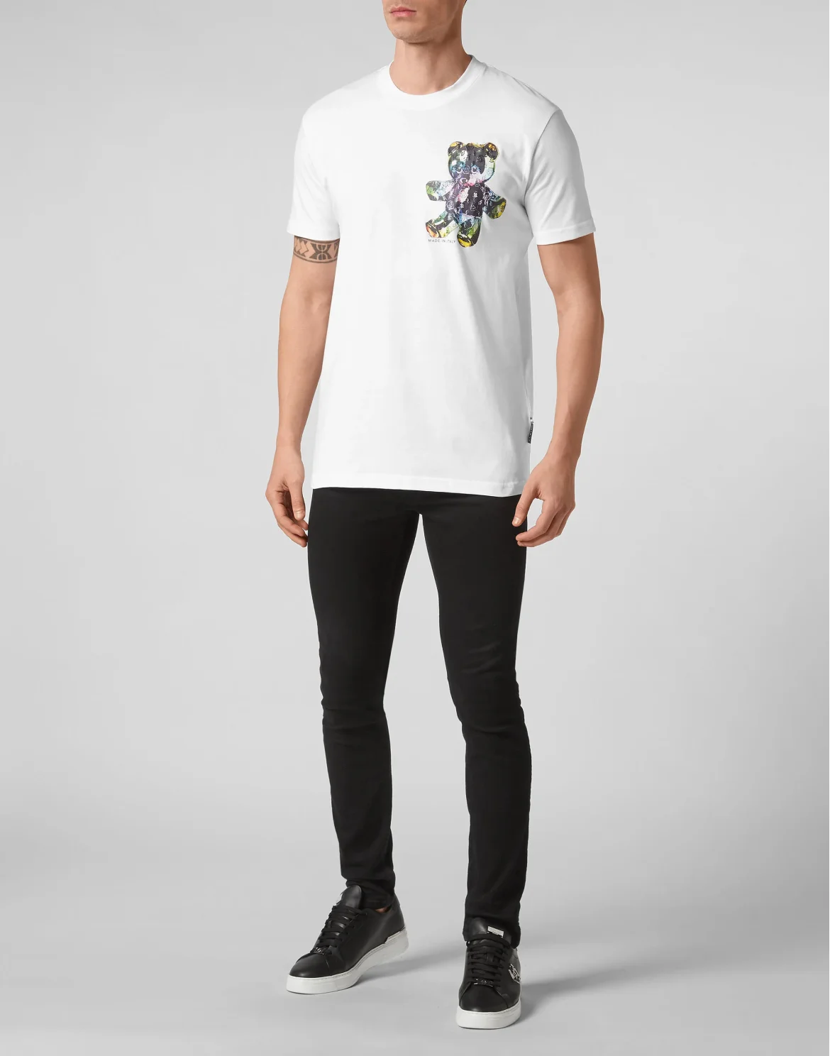 T-shirt Round Neck SS Teddy Glass, цвет: Белый