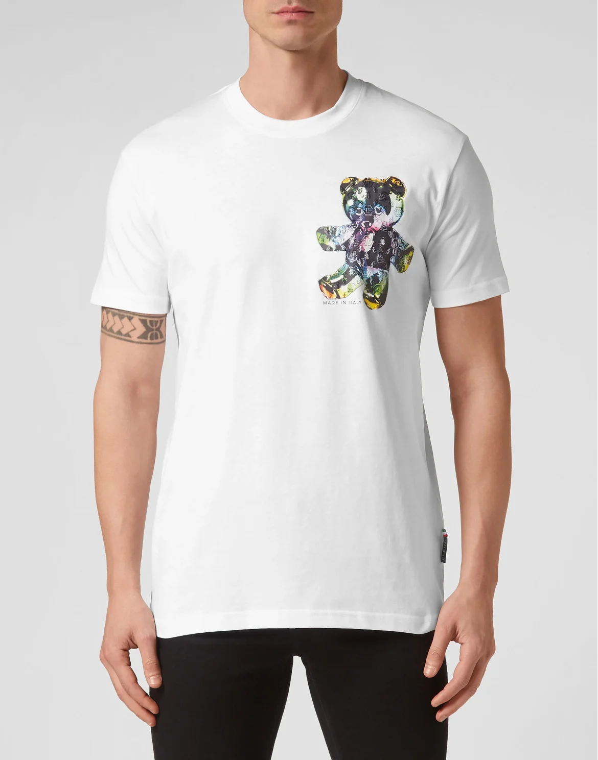 T-shirt Round Neck SS Teddy Glass, цвет: Белый