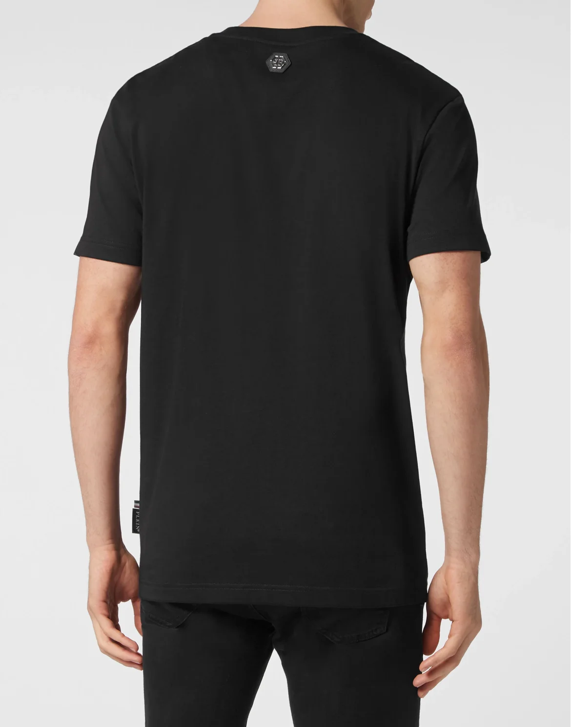 T-shirt Round Neck SS Teddy Glass, цвет: Черный