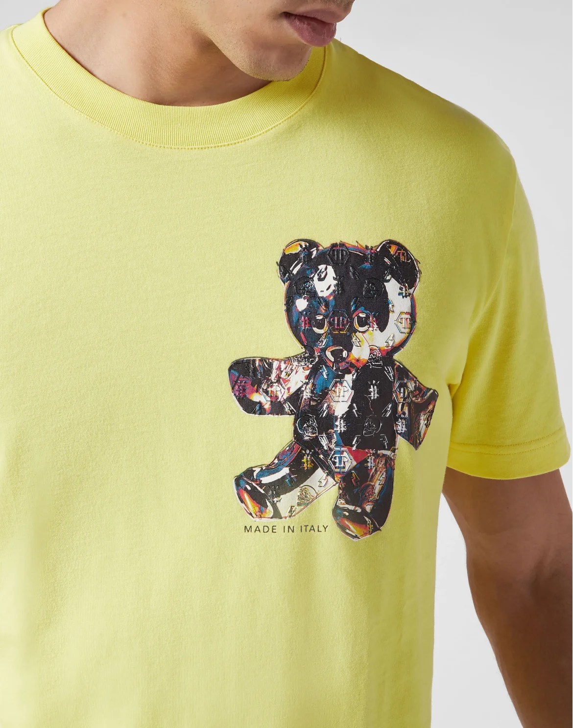 T-shirt Round Neck SS Teddy Glass, цвет: Желтый