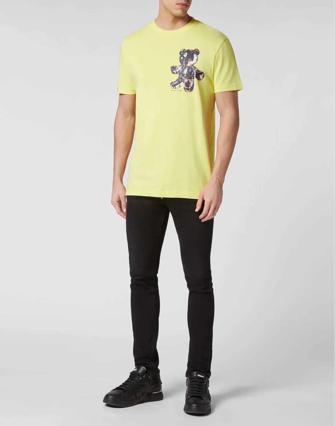 T-shirt Round Neck SS Teddy Glass, цвет: Желтый