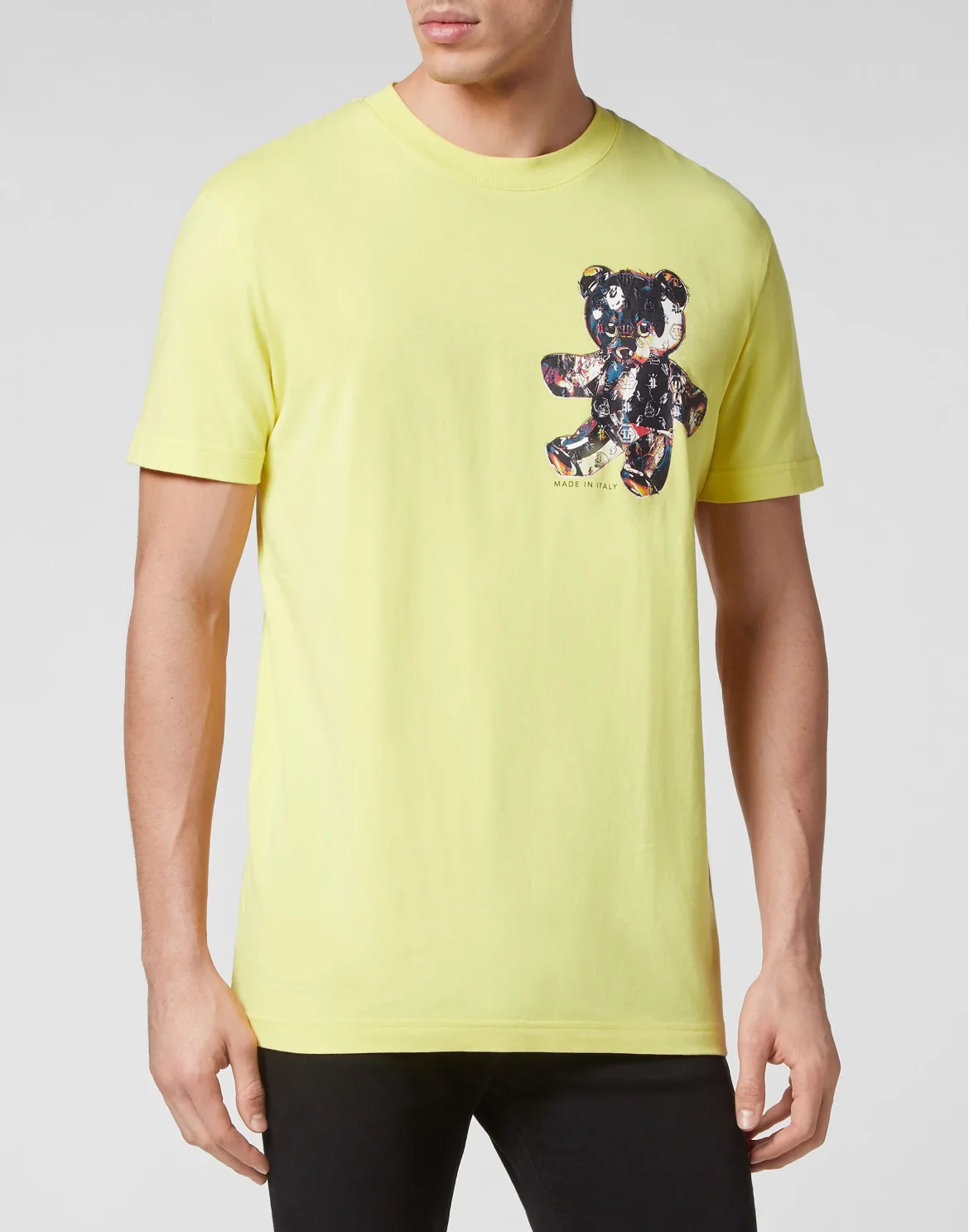 T-shirt Round Neck SS Teddy Glass, цвет: Желтый