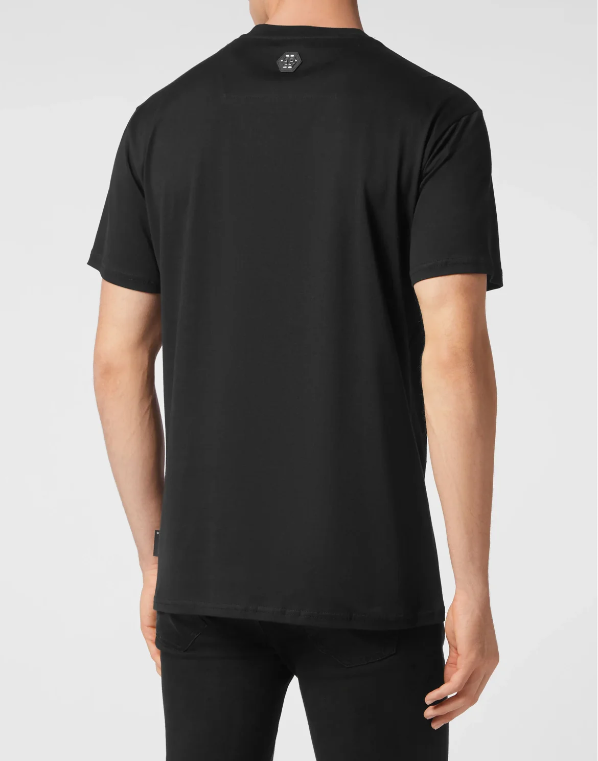 T-shirt Round Neck SS Teddy Glass, цвет: Черный