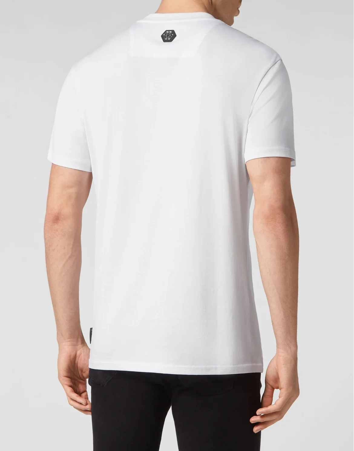 T-shirt Round Neck SS Glass Skull, цвет: Белый