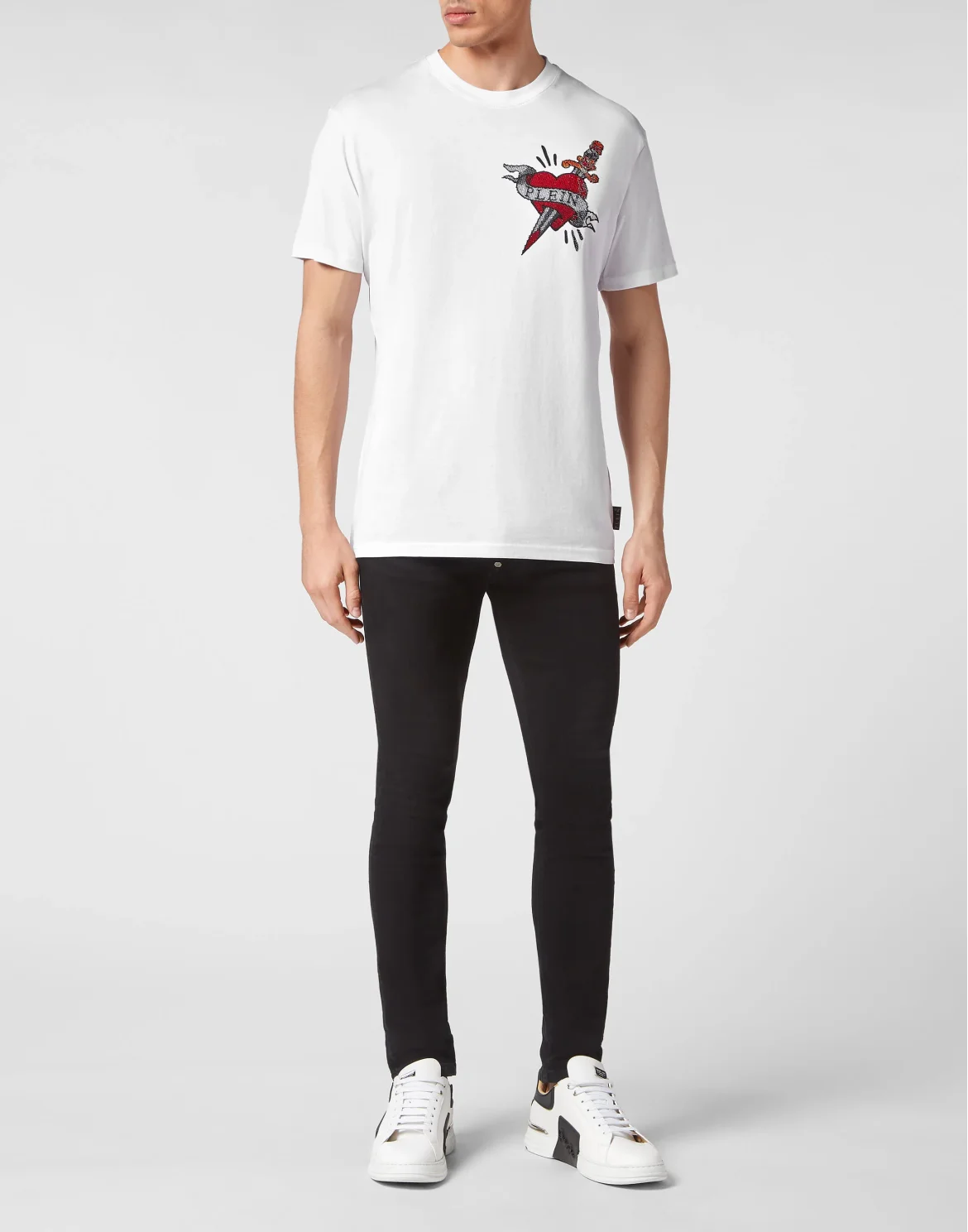 T-shirt Round Neck SS Love, цвет: Белый