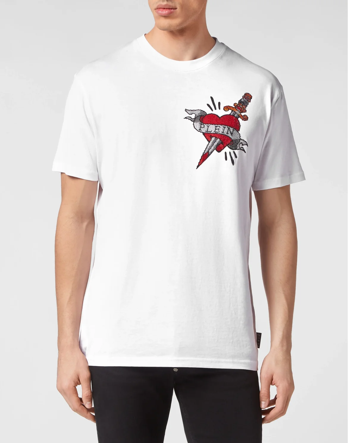 T-shirt Round Neck SS Love, цвет: Белый