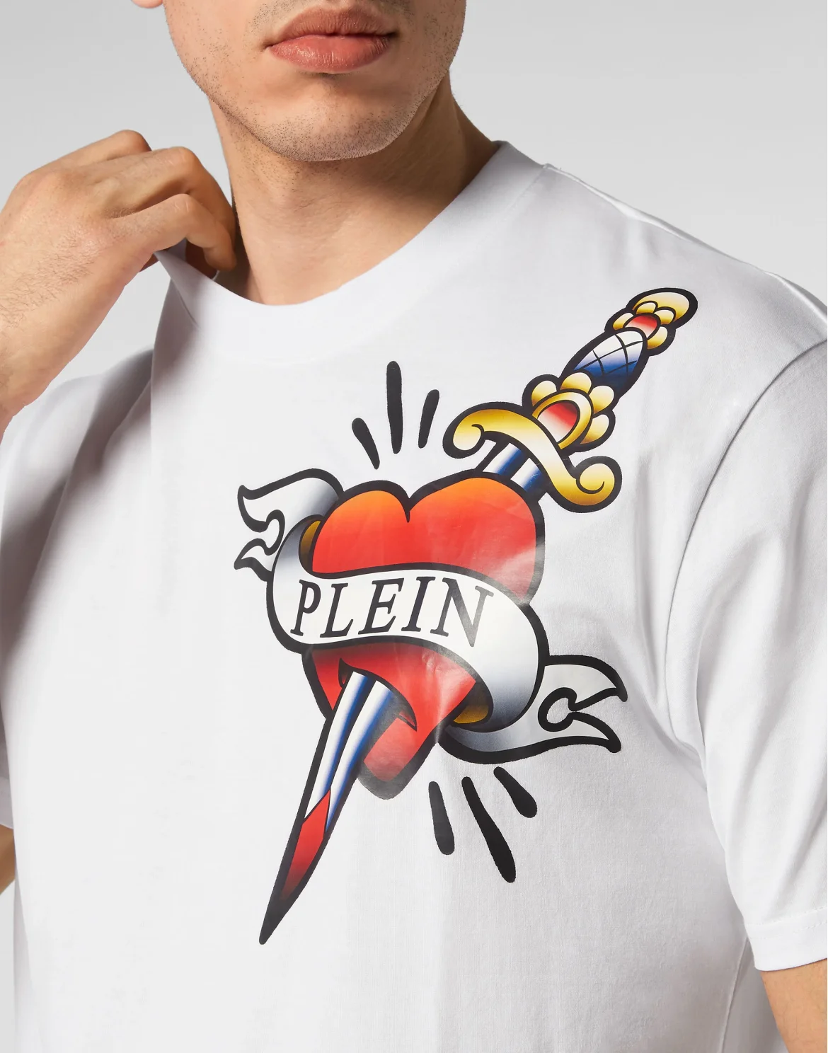 T-shirt Round Neck SS Love, цвет: Белый