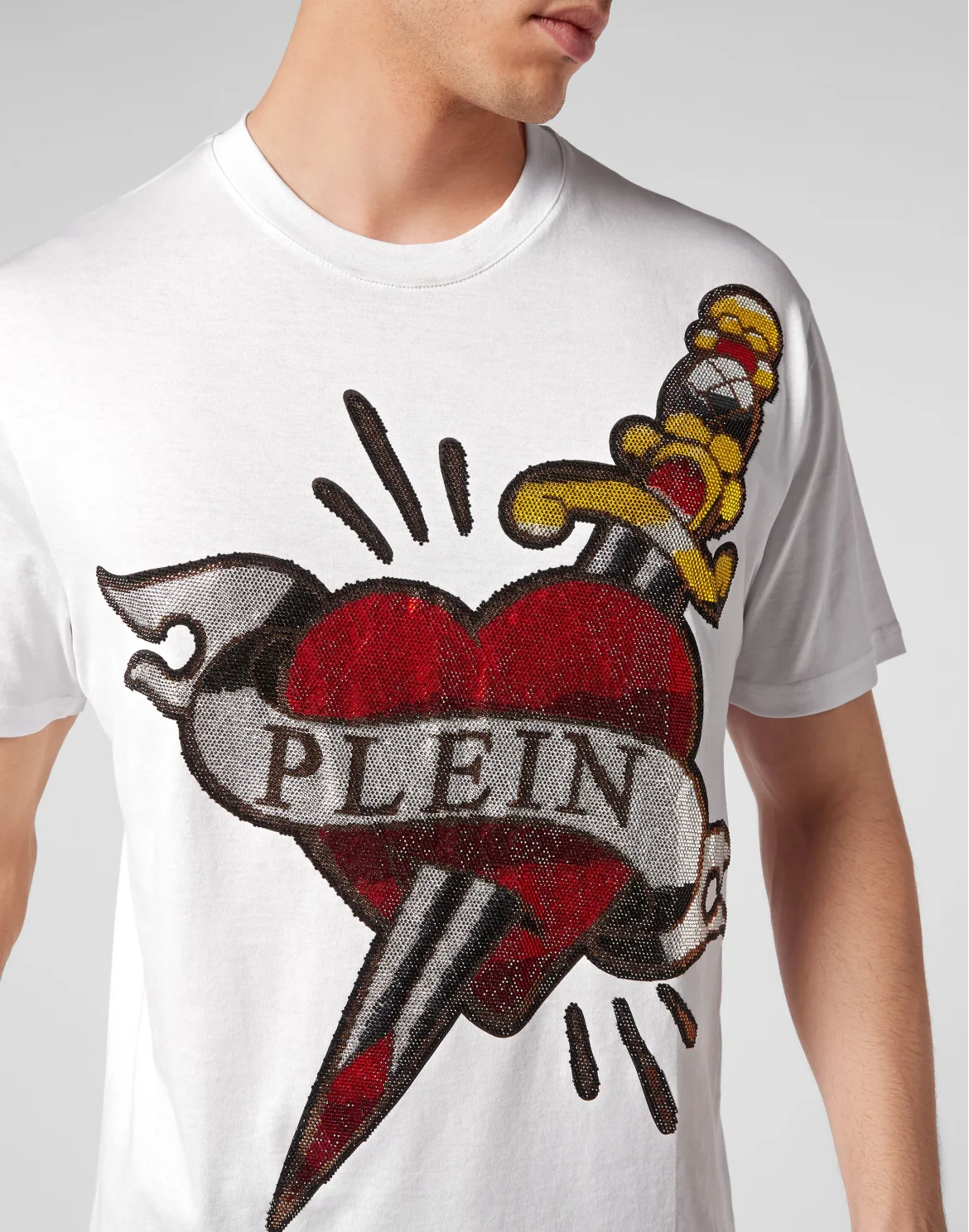 T-shirt Round Neck SS Love, цвет: Белый