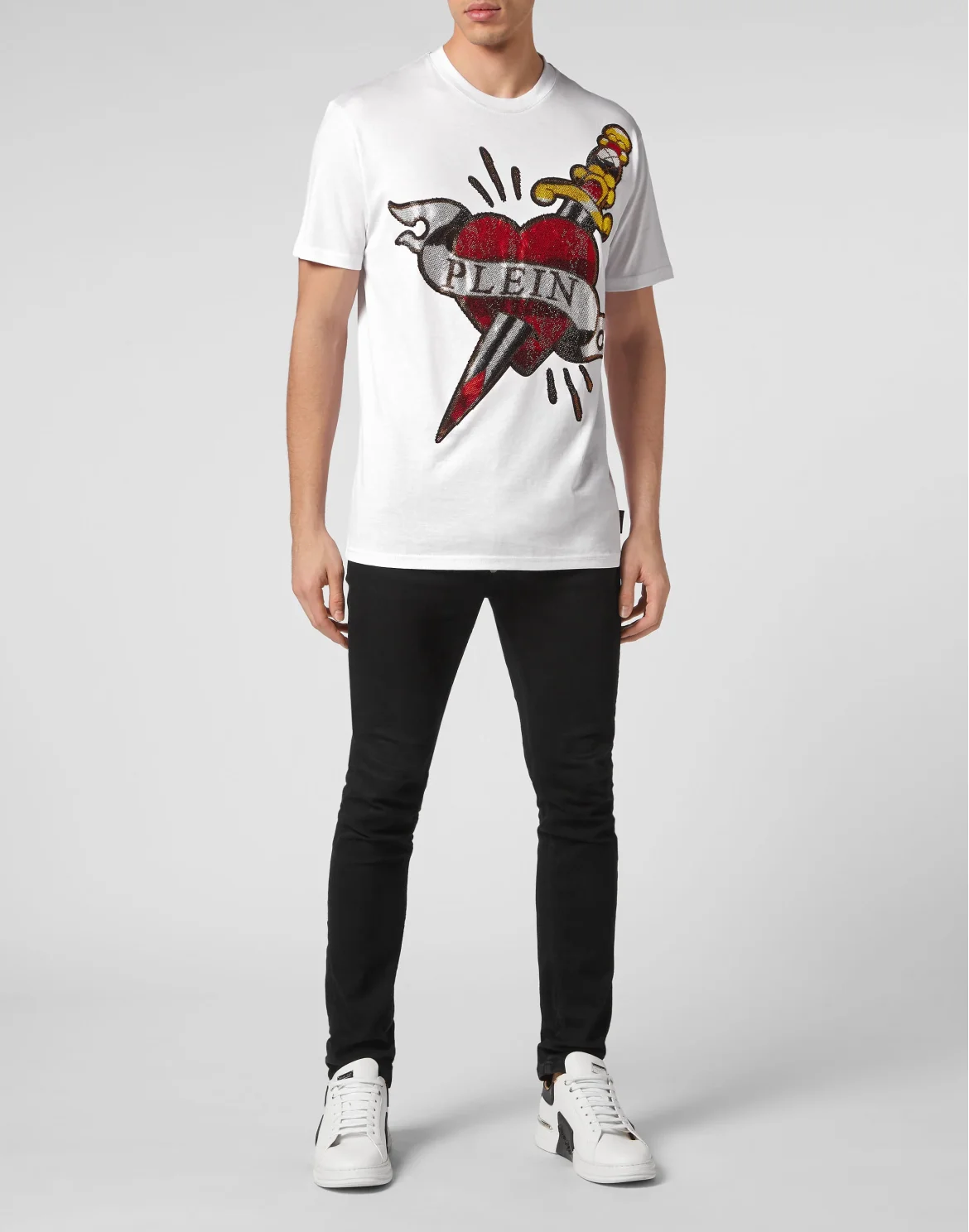T-shirt Round Neck SS Love, цвет: Белый