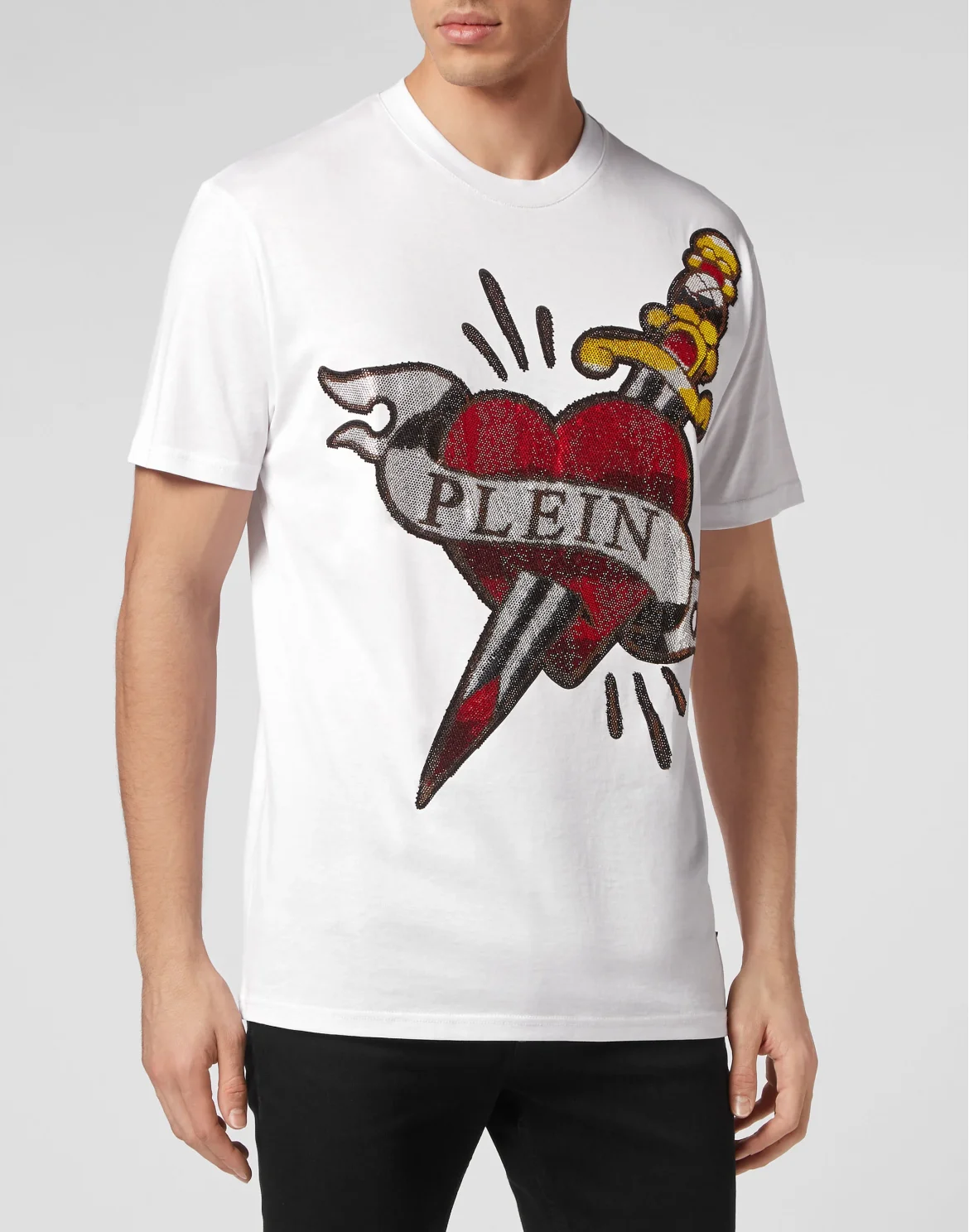T-shirt Round Neck SS Love, цвет: Белый